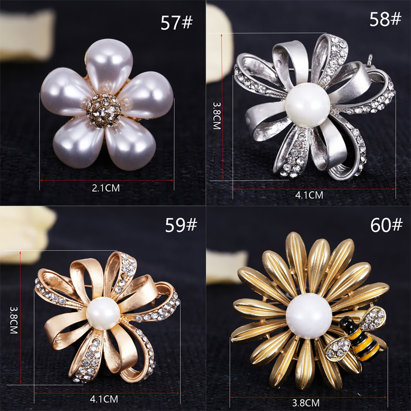 Và の 碧阿玛 2018 bầu không khí sang trọng mới ong ghim cài áo cao cấp