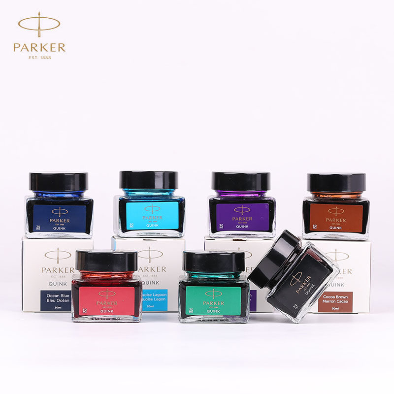 parker Parker mini-pack color ink quick-drying non-carbon non-blocking pen blue black student adult use