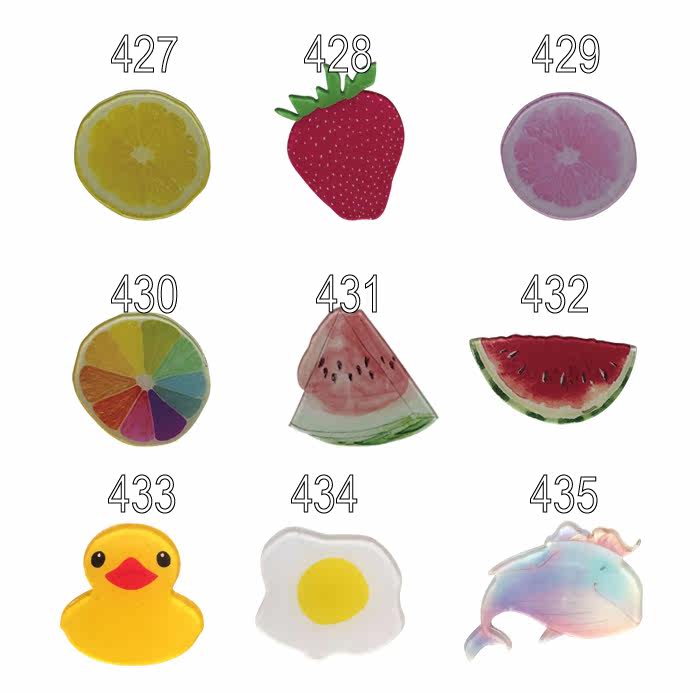 Broche en plexiglas - Ref 1185562 Image 8