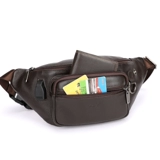 Кожаная универсальная поясная сумка, вместительная и большая нагрудная сумка, сумка через плечо, спортивный рюкзак, небольшая сумка, воловья кожа, из натуральной кожи