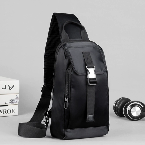 Нагрудная сумка, сумка через плечо, небольшая сумка, рюкзак, сумка на одно плечо, в корейском стиле, ткань оксфорд