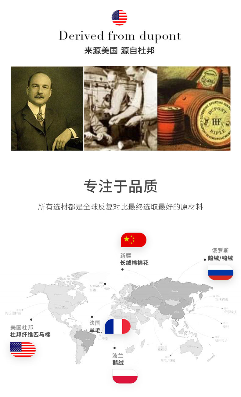 安睡宝 美国杜邦索瑞纳纤维 单人枕芯 一对装 久洗不变形 图15