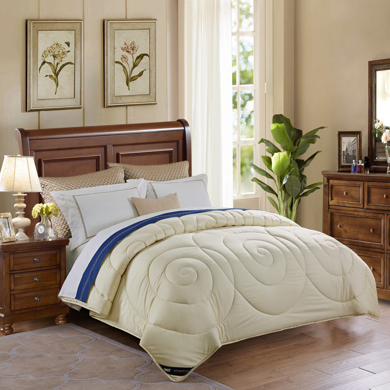 Somerelle 安睡宝 三明治羊毛被子 聚划算+天猫优惠券折后￥159包邮（￥359-220）春秋被、冬被 1.5~1.8米床2色可选