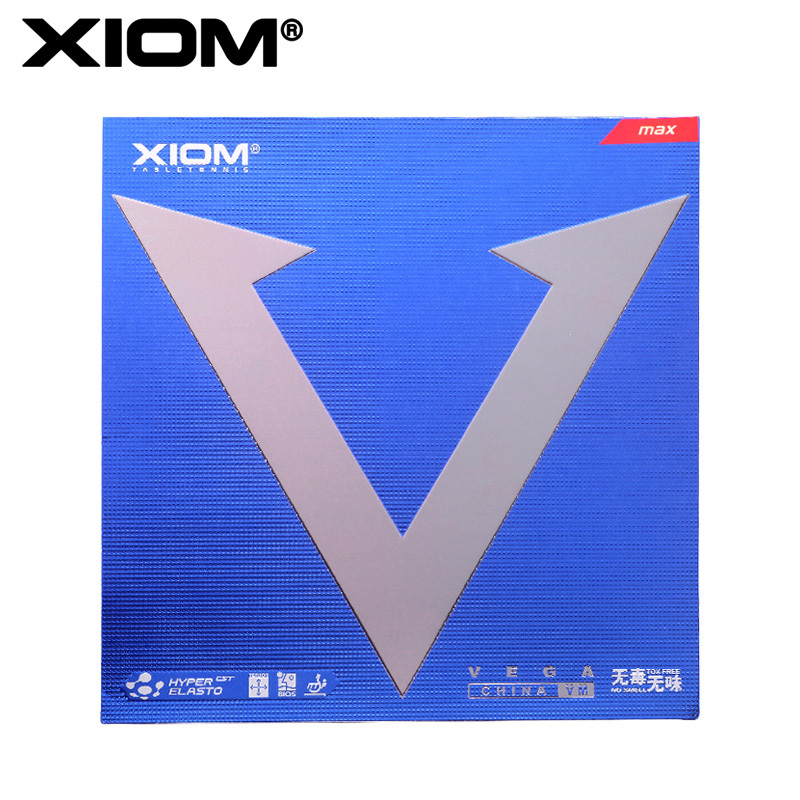 XIOM Pride-only China VEGA CHINA blue V Platinum V Table tennis rubber sheet 79-024 sets of rubber