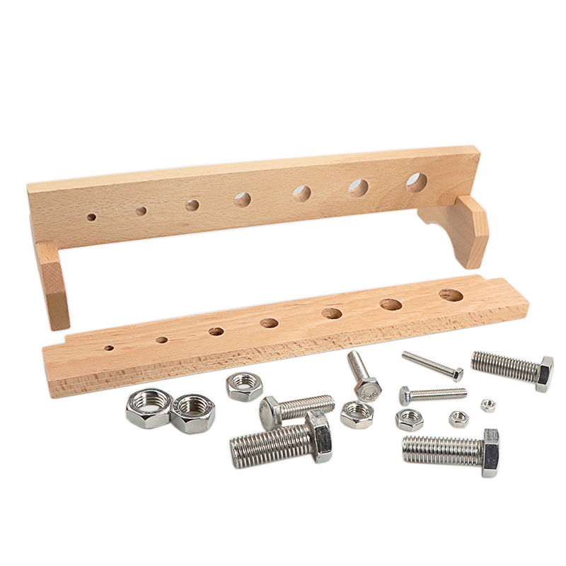 Mon's teaching screwmother assembly toys early teaching Yizhi 3 - 6 years old child training hand eye coordination ability