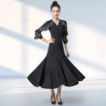 Dambao Roo New Morden Dance Dress National Mark Dance Ballroom Dancing Dress Waltz Fashion Show Drooping Big Swing Dress