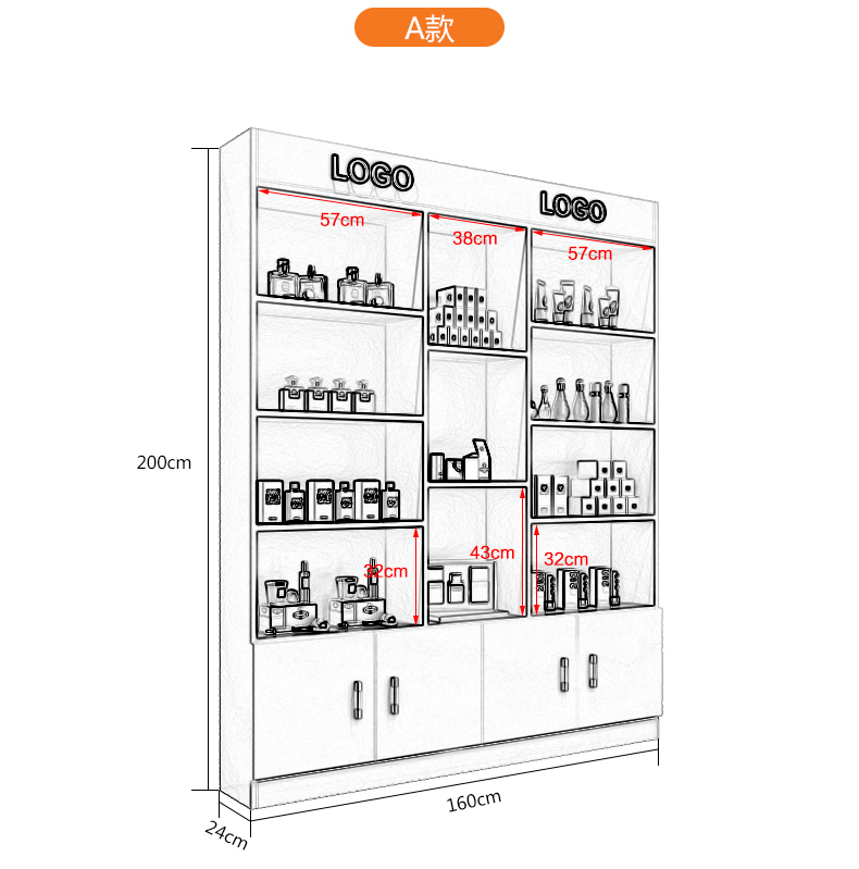 Trưng bày đẹp mắt trưng bày container đơn giản