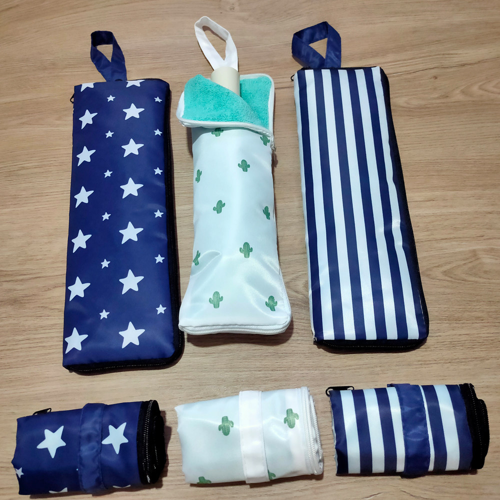 Umbrella storage bag carry-on hand bag car carrier umbrella bag absorbs water and joins hands with waterproof suspension folding moisture absorption