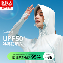 Bingsie sunscreen woman 2022 summer thin anti-ultraviolet breathable opener large-yard sunscreen sweatshirt coat