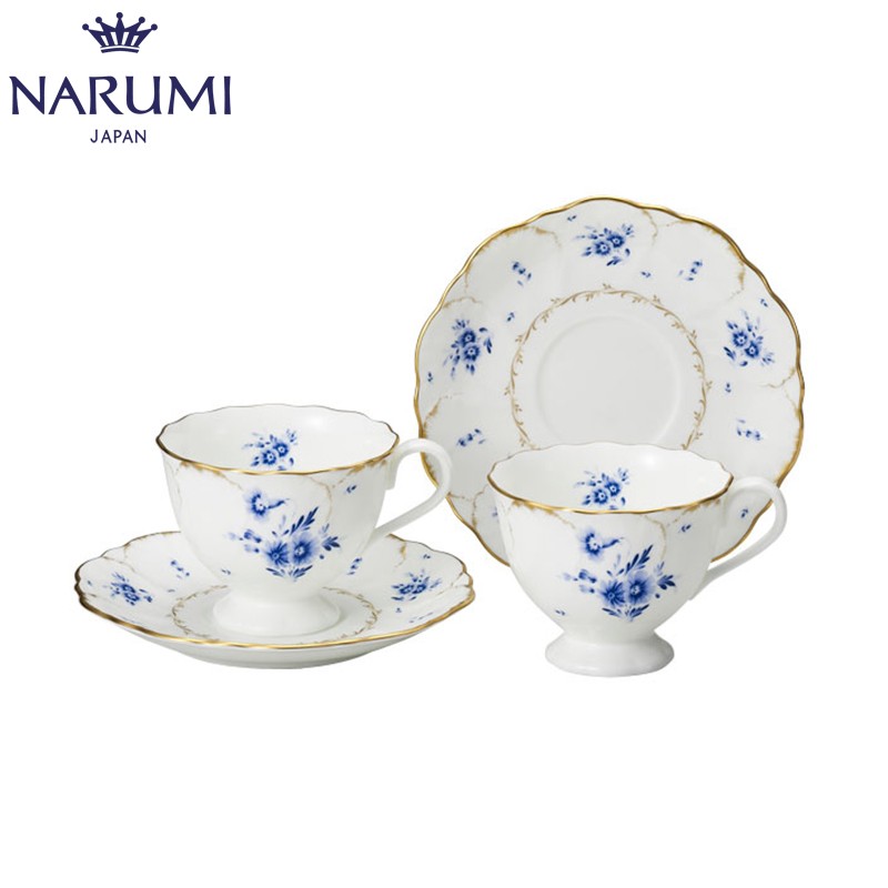 NARUMI/sound sea Fiorista double cup coffee cups and saucers suit ipads China 52035-20379 - g