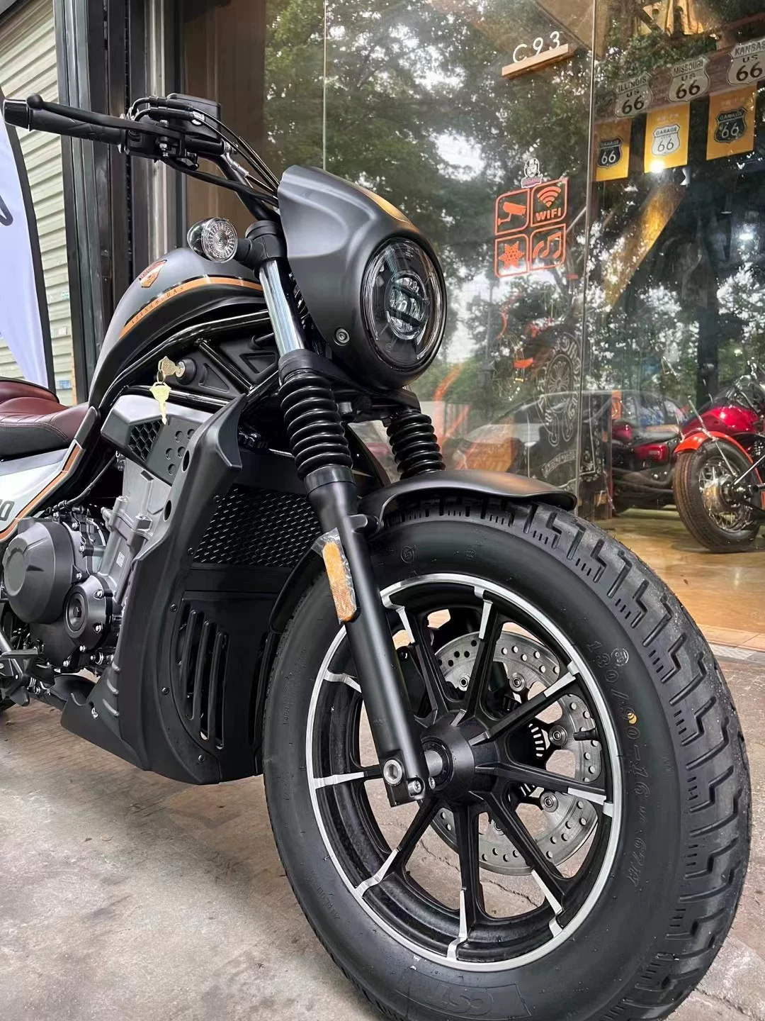 СЯК Ссяншуй Тяжёлая техника Каньюн 500cc круиз Принц Мотоцикл cm300 скользящий сцепление мотоцикл целиком
