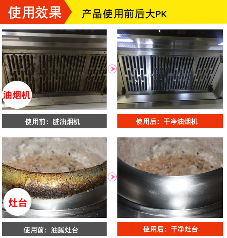 Ông Wei Meng bếp nặng dầu bẩn 455g + 420g chanh hộ gia đình máy hút bụi khử nhiễm mạnh - Trang chủ chai tẩy bồn cầu
