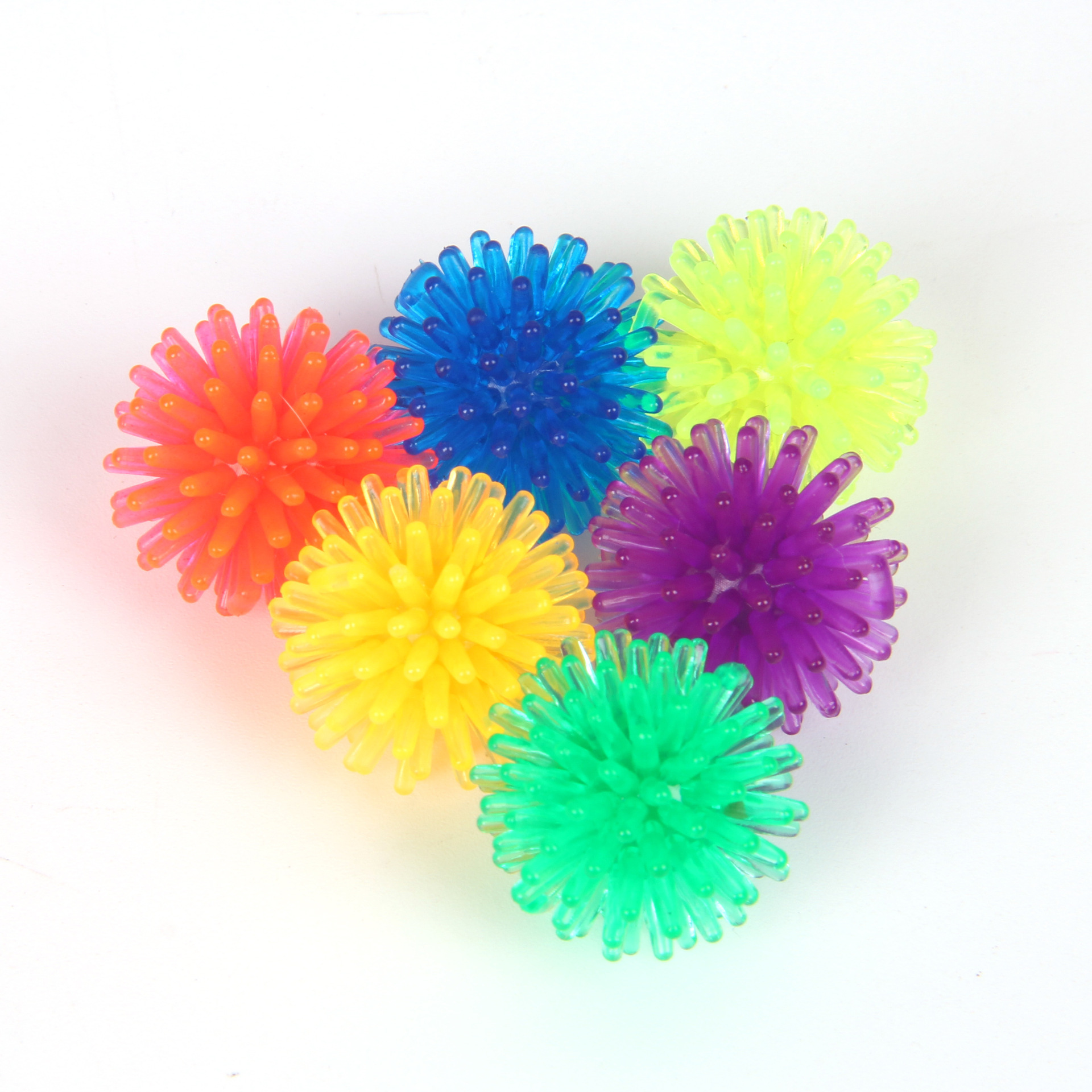 Cross-border explosive decompression and decompression toys pinch music crystal massage burr ball gift vent ball