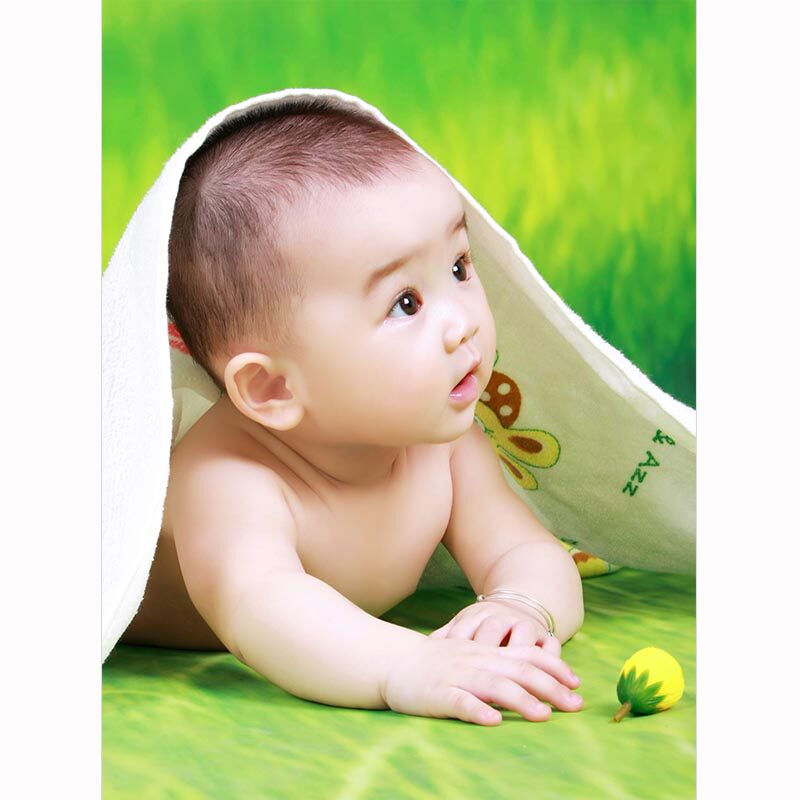 Cute baby poster photo baby pictorial pretty male and female baby painting pregnant woman pregnant pregnancy prenatal education picture wall sticker