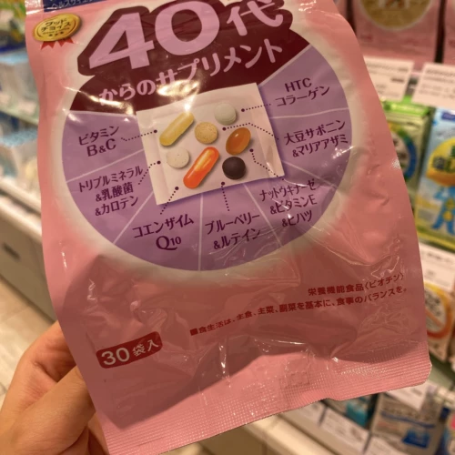 Японская точковая бесплатная доставка Новая версия Fancl Fangke Women 40-50 Generation Ladies Комплексное композитное витаминовое питание