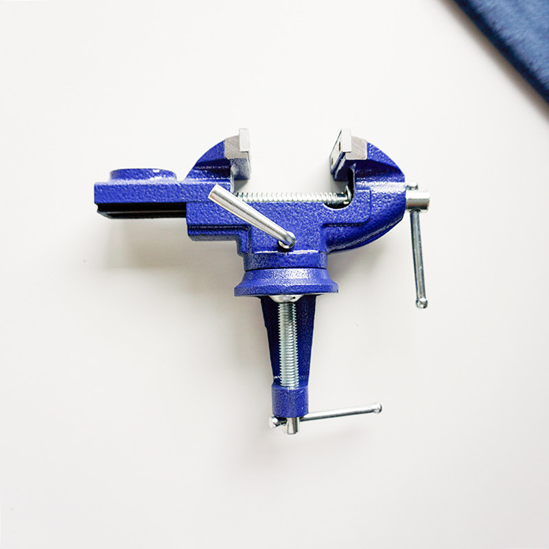 Heavy Duty Table Vise Table Pliers Flat Mouth Pliers Handmade Woodworking Scoop Tableware DIY Tableware Table Flat Mouth 360 Degrees