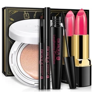 Bộ trang điểm đầy đủ bộ mỹ phẩm air cushion bb cream lipstick che khuyết điểm không thấm nước người mới bắt đầu trang điểm nude nữ sinh viên mới bắt đầu