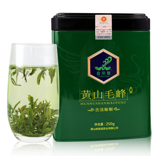 安徽老字号！耕香园 2018雨前茶一级黄山毛峰茶250g