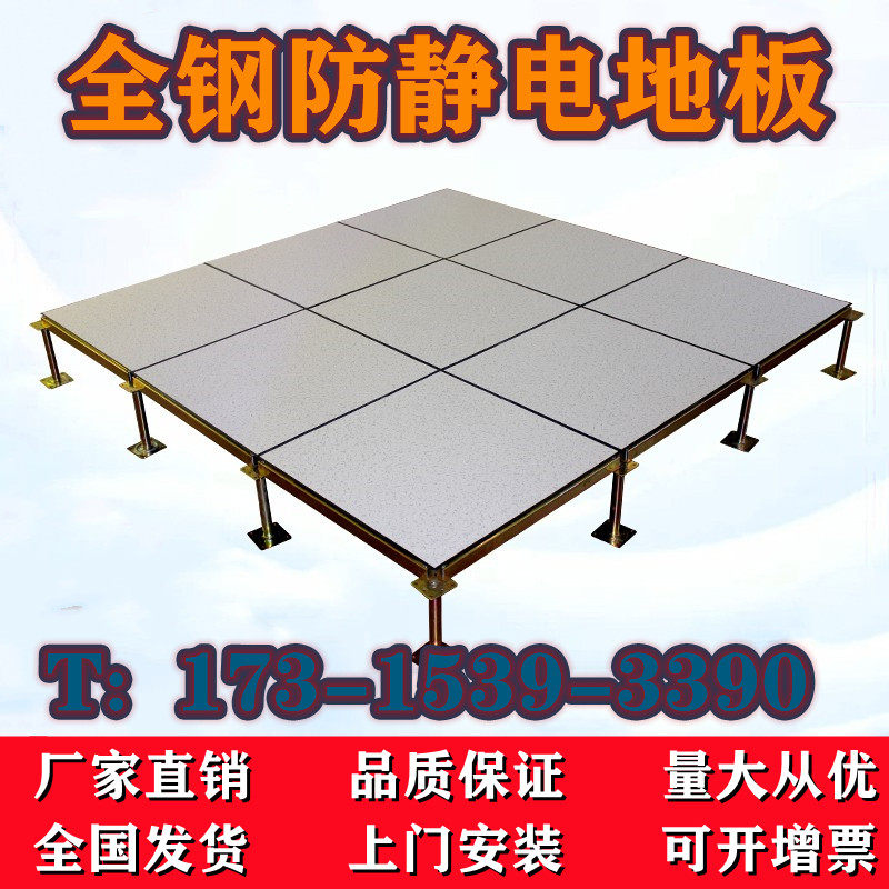 Antistatic floor pvc face ceramic face national standard no side OA Internet floor weak electric machine room computer room 600 * 600
