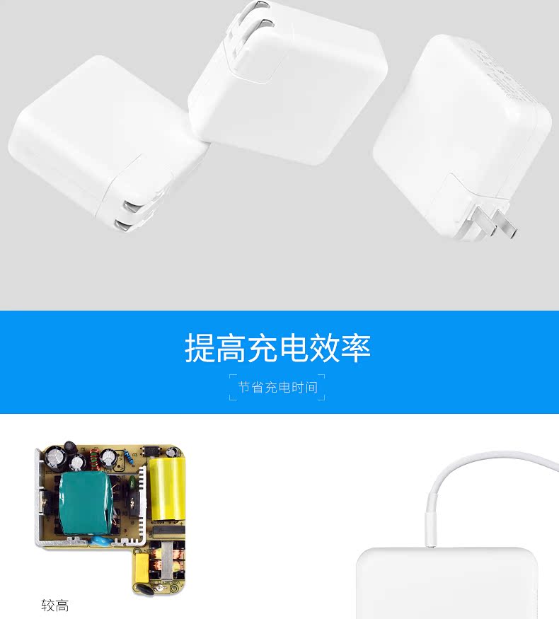 VS sạc phù hợp cho Apple Macbook không khí máy tính xách tay chuyên nghiệp dây cắm nguồn 121.315 29W45W60W61W85W87W điện sạc nhanh inch Type-CA1278 - Phụ kiện máy tính xách tay dan man hinh laptop
