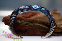 Titanium brother produced pure titanium precious metal 99 9 pure titanium bracelet open solid forging handmade