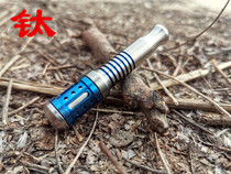 Original titanium alloy cigarette holder washable circulating filter for men creative new style