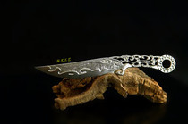 Titanium brother creative craftsman handmade TC4 titanium alloy tea knife crafts