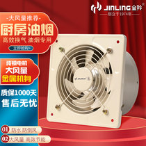 Golden Antelope Round Exhaust Fan 8 10 Inch Powerful Oil Pumping Smoke High Speed Blower Metal Commercial Home Kitchen Ventilator