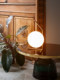 Italian Ic T1 Ball Table Lamp Creative Living Room Study Bedroom Bedside Lamp Art Glass Lamp Decorative Table Lamp