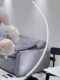 Designer Nordic post-modern minimalist curve floor lamp villa hotel model room living room sofa LED standing lamp
