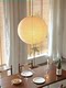 Noguchi Isamu Rice Paper Chandelier Akai Japanese-Style Chandelier Designer Model Villa Open-Air Dining Room Lamp Study Living Room Chandelier