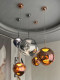 British Tom Dixon Melt Lava Chandelier, Designer Edition, for Villa Duplex Stairwell, Living Room and Dining Room
