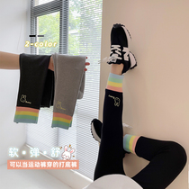 Girl Beats Bottom Pants Pure Cotton Pants Children Outwear Foreign Air Fringed Street Spring Clothing Korean version 2022 new internet red spring and autumn