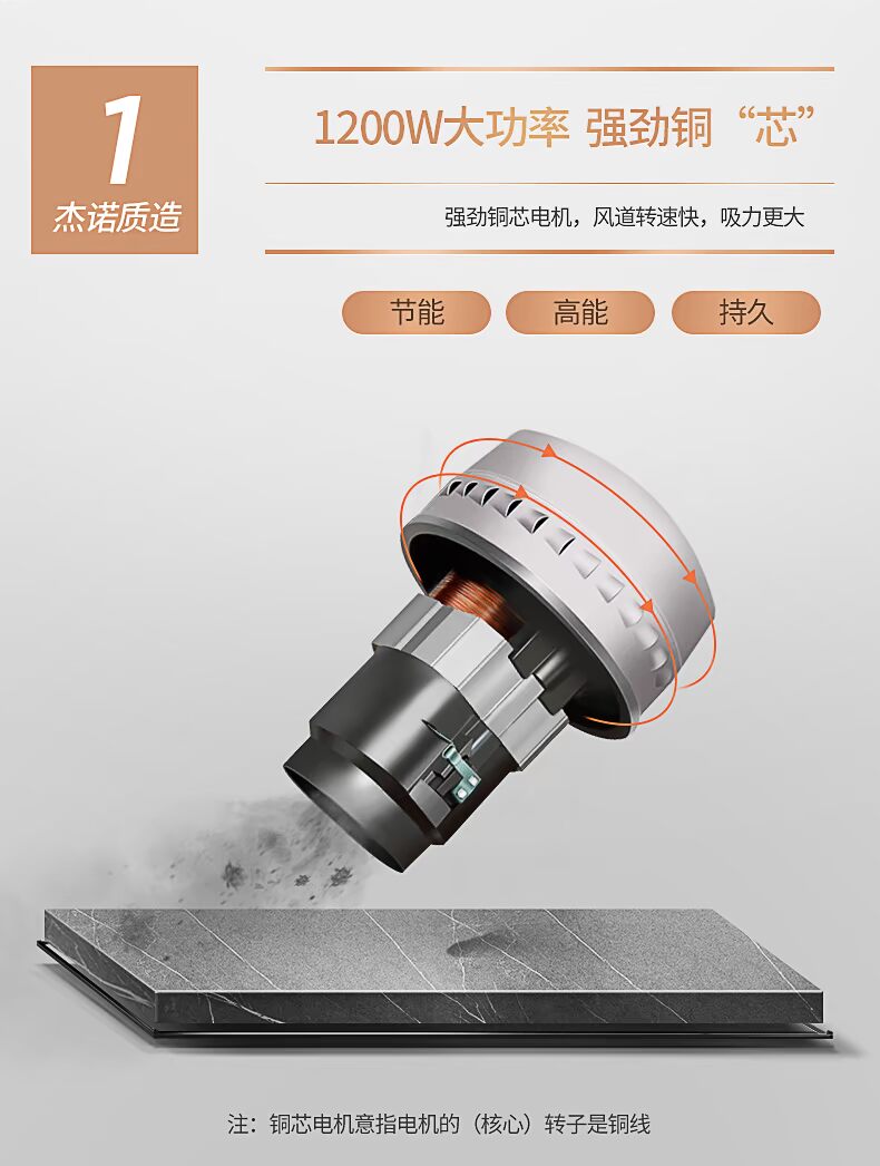 máy hút bụi philips Máy lọc nước Jeno máy hút bụi gia đình nhỏ mạnh mẽ công suất cao im lặng hộ gia đình công nghiệp sạch sẽ ướt và khô - Máy hút bụi máy hút bụi cầm tay điện máy chợ lớn