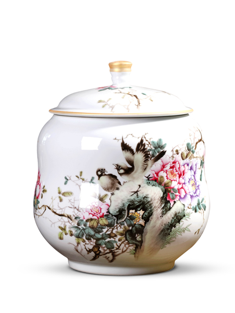 Puer tea cake tea pot pottery clay pot store tea POTS tea tin as cans of purple sand size
