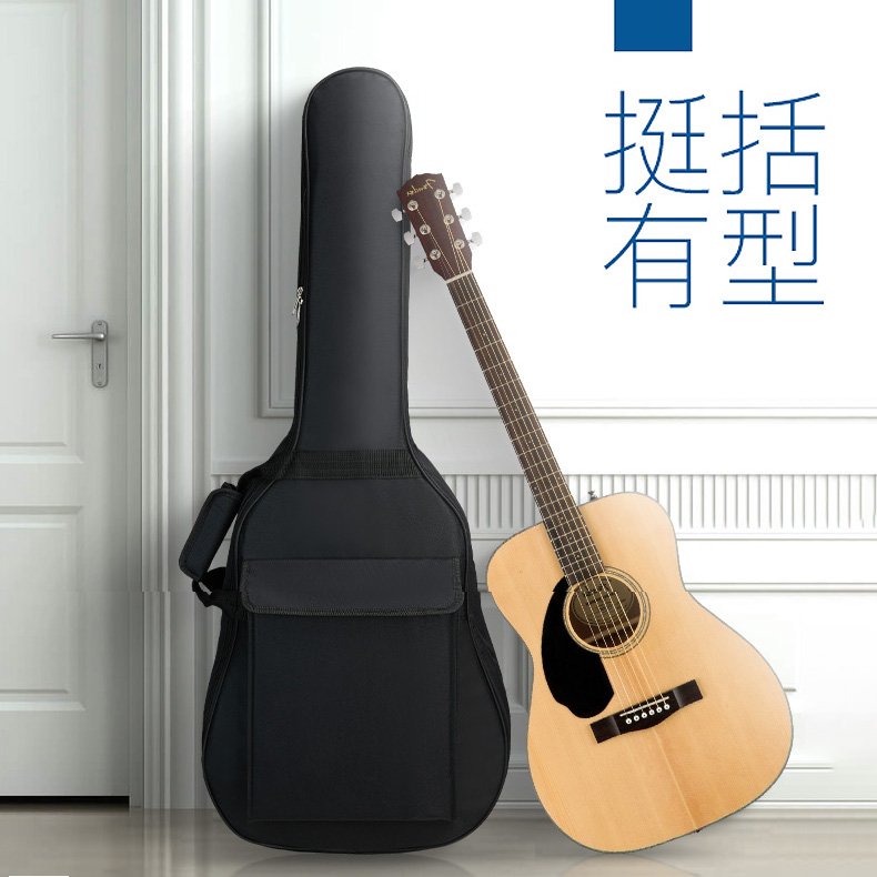 Folk guitar bag 41 inch thickened 40 piano box collision avoidance transport packaging piano bag 36 backpack 38 shoulders student common