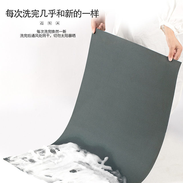 German Precision Soft Diatomaceous Earth Bathroom Mat, Absorbent Mat, Toilet Foot Mat, Non-Slip Quick-Drying Carpet for Washroom