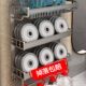 German Precision Towel Rack Bathroom Storage Rack Integrated No-Drill Wall-Mounted Toilet Bathroom Space Aluminum Towel Rack