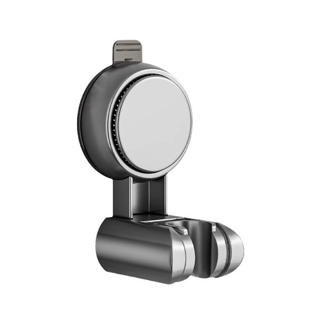 German Precision Suction Cup Shower Head Holder for Bathroom, Home Use, Fixed, No-Drill Shower Head Base, Movable for Children