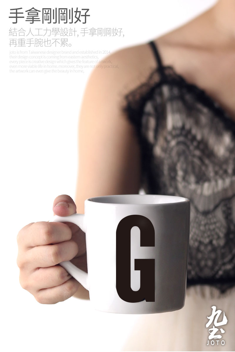 About Nine soil ins mark cup coffee cup contracted wind ceramic letters water cup for cup move couples the custom logo