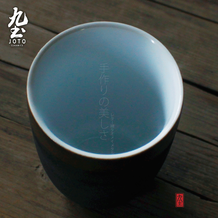 About Nine soil Japanese ceramic picking cups of coffee cups individuality creative cup jingdezhen manual coarse pottery master CPU