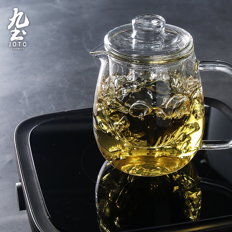 About Nine soil checking glass teapot high - temperature simple household electric teapot with tea stove small electrical TaoLu boil tea