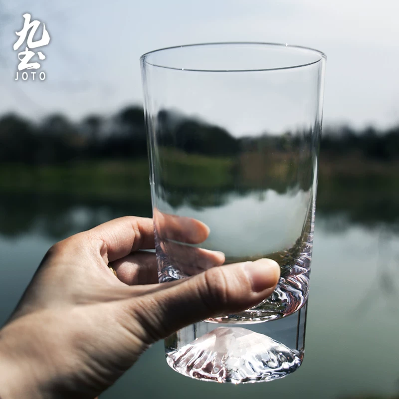 九土 Japanese mountain tea, tea cup for whiskey, wineglass, glass