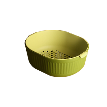 Double drain basket wash basin fruit and vegetable basket fruit basket fruit and vegetable storage basket kitchen household large filter water