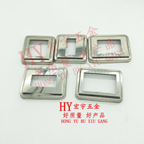 201 Thickened 0 5 Boutique Square Decorated cover Stainless Steel Decorative lid square tube Ugly Lid Stair Post Trim