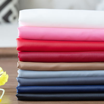 Polyester taffeta lining fabric for luggage, overcoat lining, woolen solid color dust-proof lining fabric, trench coat lining fabric for suits
