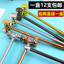 Douluo mainland gel pen Haotian hammer weapon pen Wu Soul shape gel pen for primary school students full needle tube Crystal blue stationery