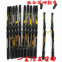 12 creative gel pens golden hoop sticks variable nunchaku water pen one piece double-headed writing toy pen students