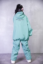 FOXFOX ski clothing waterproof wear-resistant single board double board Japanese and Korean style niche men and women