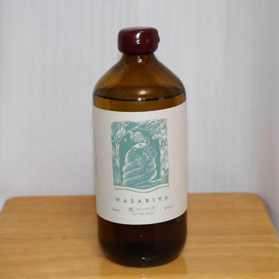 辰巳蒸馏所Wasabiya 蛇穴日本金酒评价- 淘宝网